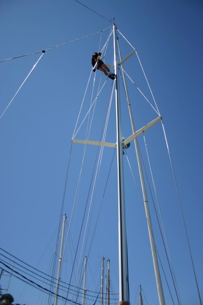 Up the Mast